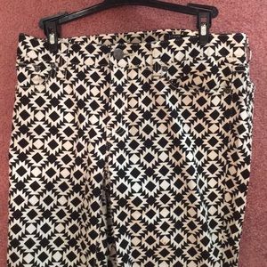 J. Crew Pants - JCREW patterned jeans J. Crew Pants - JCREW patterned jeans